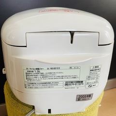 決まりました！早い者勝ち　象印　炊飯器の画像