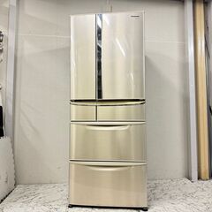 19600 Panasonic 【特価】大容量6D冷蔵庫 自動製氷 470L ◇大阪