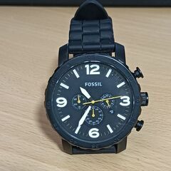 ★★★FOSSILフォッシルJR1487＆JR1425の２本の人気のビックフェイス腕時計で『電池は交換済み』個人購入で不要の為出品！２本安価★★の画像