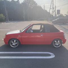 ありがとうございました！NISSANマーチコンバーチブル希少なオ...