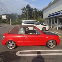 ありがとうございました！NISSANマーチコンバーチブル希少なオープンカーの画像