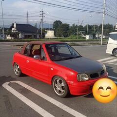 ありがとうございました！NISSANマーチコンバーチブル希少なオープンカーの画像