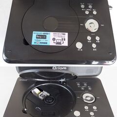 お手持ちのモバイルバッテリーでも駆動するスグレモノ★Qriom 9インチ ポータブルDVDプレーヤー★CPD-MN92D(B) ★４電源タイプ　動作確認済の画像