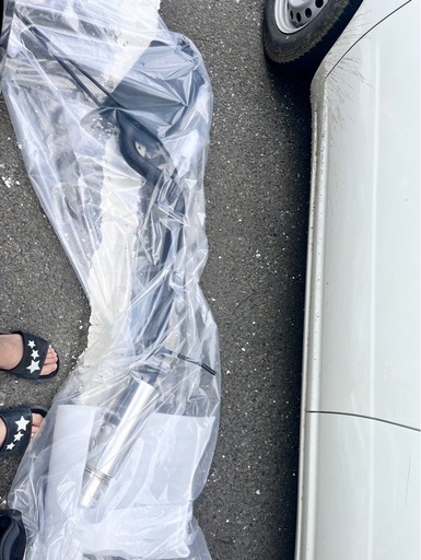 エスティマ　社外マフラー　新品