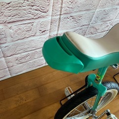 【長期保管の新古品/アウトレット品】定価¥22,000(税込) 一輪車 16型 競技/演技用 ミヤタ フラミンゴ <自転車のオオムラ 静岡店>の画像