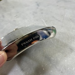 ウィスキー  ボトル スキットル ステンレス 8.5×9.5×2cmの画像