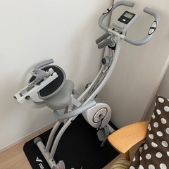 取引決定【定価20000円】MERACHエアロバイク、マット付きの画像