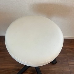 ロングスツール　椅子　昇降機能、回転機能付きの画像