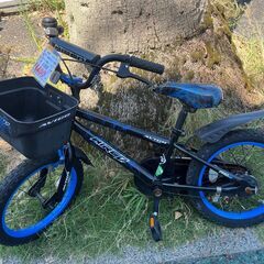 リサイクルショップどりーむ天保山店　No1370　子供自転車　青...