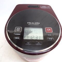 新札幌 SHARP 炊飯器 KS-GX10A ヘルシオ HEALSIO 5.5合炊き 2012年製レッド系 No.2771