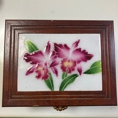 宝石箱　花柄