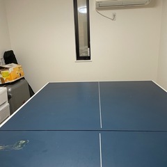 【室内保管品】国際規格の卓球台（2枚に分かれるタイプ）