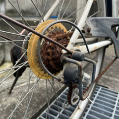 変速機付き自転車(ジャンク)の画像