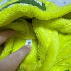 マイク　フリースロンパース　80サイズの画像