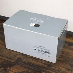 ≪J1482ジ≫Plus more/プラスモア シーリングファン Windouble 6-Lights Big-102 6灯 ブラック 天井照明/照明器具 インテリア 箱付き 通電OK/現状品の画像