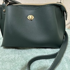 ショルダーバッグ グリーン 
