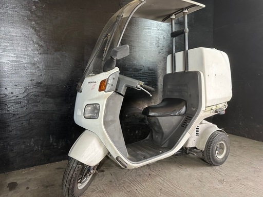 ★支払総額4.5万円★登録後即乗り出し可能！ ホンダ ジャイロキャノピー TA02 ワイドスペーサー！ミニカー登録可能！2スト！カスタムベースにも♪