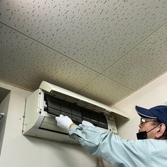 【未経験者大歓迎！】夜間のエアコンフィルター交換作業の画像