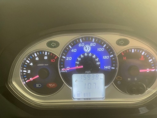 ★支払総額4.2万円★走行テスト済み！関東圏内即日配送可能！ SYM RV125I RFGLF 車格大きい小型スクーター！4スト、インジェクション♪通勤通学に♪