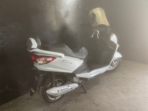 ★支払総額4.2万円★走行テスト済み！関東圏内即日配送可能！ SYM RV125I RFGLF 車格大きい小型スクーター！4スト、インジェクション♪通勤通学に♪