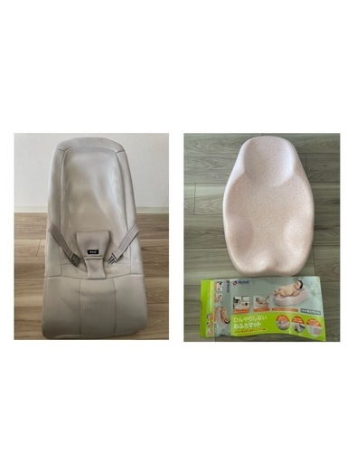 【値下げしました！】リッチェル バウンシングシート&ひんやりしないおふろマットR