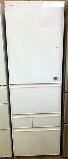 TOSHIBA/東芝 ◆ノンフロン冷凍冷蔵庫◆ 426L GR-H43GXVL  2015年製 5ドア 冷蔵庫