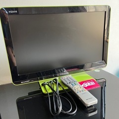 💐ご成約済💐SHARP  シャープ　LC-19K3  液晶テレビ　19型　2010年製　通電動作確認済みの画像