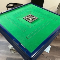 超美品　引き取り限定　全自動麻雀卓 AMOS アモス 雀卓 麻雀 ジョイJOY ニューアモス28m牌　フルセット　本体等一式　椅子4 テーブル2 