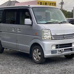 〖ターボ車・片側電動スライドドア〗　H21年　エブリーワゴン　新規車検2年取得の画像
