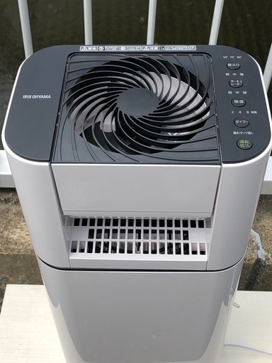 (ジM-112)SALE‼️¥12,100(税込) アイリスオーヤマ　サーキュレーター衣類乾燥除湿機IJD-150-W