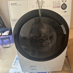 ES-W90-WL SHARP ドラム式洗濯機　2012年製　ヒ...