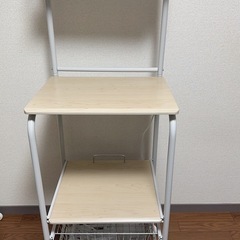 レンジ台 レンジラック レンジボード レンジワゴン キッチンワゴ...