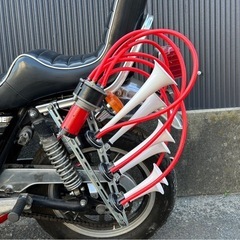 GSX250L アメザリゴキ国内GSX250E GSX400E GS400 LED 6連ラッパ