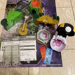 おまけ付き☆ポケモン☆モンコレ　変形バトルワールドの画像