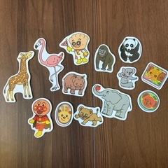 アンパンマン  うきうきどうぶつえん　マグネットブックの画像