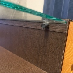 【ローテーブル】 収納 ガラステーブル センターテーブル 引き出し の画像