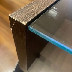 【ローテーブル】 収納 ガラステーブル センターテーブル 引き出し の画像