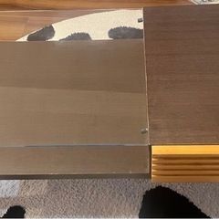 【ローテーブル】 収納 ガラステーブル センターテーブル 引き出し 