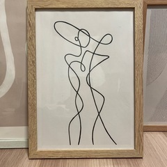 ポスター　アート　額縁はいかがですかの画像