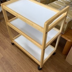 木製3段ワゴン売ります‼︎