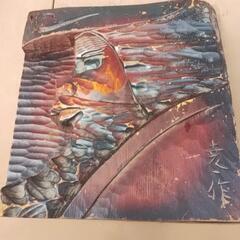 木で作った掛け物