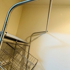 家具 収納家具 洗濯ラック スチールラックの画像