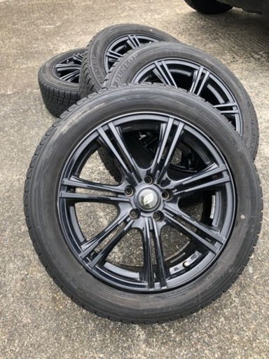 【岡山市内可能】18インチホイール4本セット（BRANDLE / ブランドル M68B）