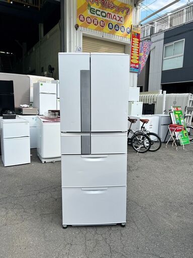大阪❗️♻️エコマックス♻️配送も可⭕️「S584」⭐️三菱2013年製⭐️ノンフロン冷凍冷蔵庫