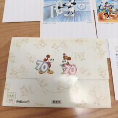 ディズニー50円はがき５枚セットの画像