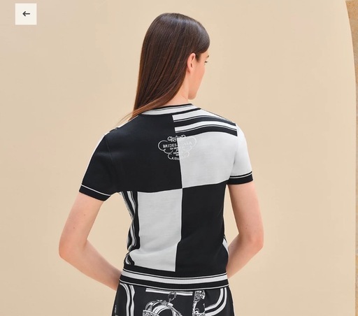 ショップ 美品 エルメス hermes プレタ ニット 半袖