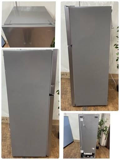 S282 ⭐ Hisense 2ドア冷蔵庫（227L 右開き）20年製 HR-B2302 ⭐ 動作確認済 ⭐ クリーニング済