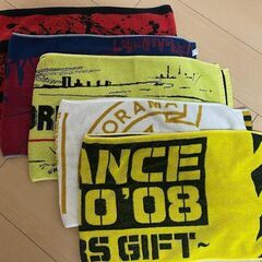 ポルノグラフィティ　ライブタオル５枚　（最終値下げ_来週削除予定）