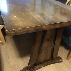 ダイニングテーブル　作業台