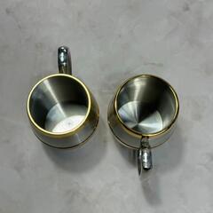 A6022✨全国配送可能✨ ピューター PEWTER コップ 2点 雑貨の画像